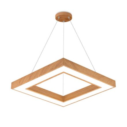 BRAYTRON BLADE 36W mennyezeti lámpa 3IN1 IP20 függő négyzet fa mintázat