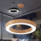 BRAYTRON BLADE 36W mennyezeti lámpa 3IN1 IP20 függő kör fa mintázat