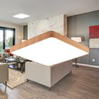 BRAYTRON BLADE 36W mennyezeti lámpa 3IN1 IP20 négyzet fa mintázat