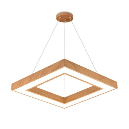 BRAYTRON BLADE 45W mennyezeti lámpa 3IN1 IP20 függő négyzet fa mintázat