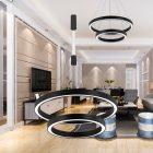 BRAYTRON LINA dupla kör 65W 3IN1 függesztett lámpatest