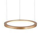 BRAYTRON BELLA 46W IP20 kör függesztett lámpatest 3IN1 arany