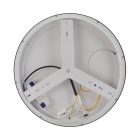 BRAYTRON BELLA 36W IP20 kör mennyezeti lámpatest 3IN1 fekete