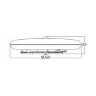 BRAYTRON 18W PIR mozgásérzékelős mennyezeti lámpa 4000k IP44 1740Lm