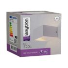 BRAYTRON 8W oldalfali lámpatest fehér 520Lm 3000K IP20