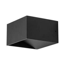 BRAYTRON 8W oldalfali lámpatest fekete 520Lm 3000K IP20