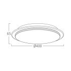 BRAYTRON JADE 24W kör mennyezeti lámpa 3IN1