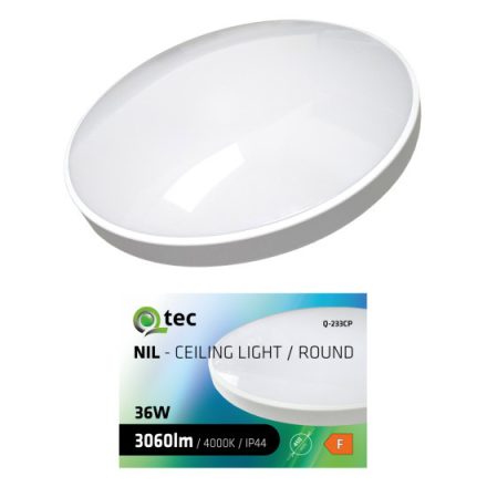 Q-TEC NIL MENNYEZETI LÁMPATEST 36w 3060 Lm 4000K