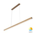 BRAYTRON LINA 30W slim lámpatest 3IN1 IP20 1220mm arany