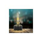 RETRO PETRÓLEUM LED lámpa fekete szabályozható fénnyel