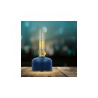 RETRO PETRÓLEUM LED lámpa kék szabályozható fénnyel