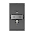 ÚJDONSÁG BRAYTRON 2x6w fali lámpatest szürke 1200Lm CCT 3in1 ip65