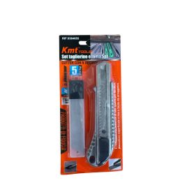 Újdonság KMT fém szike penge készlettel 18mm