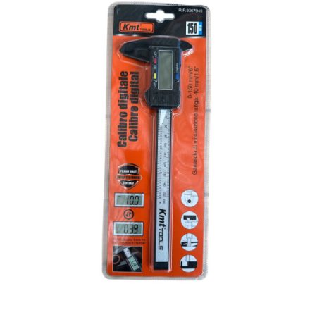 Újdonság KMT digitális tolómérő 0-150mm/6"