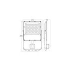 BRAYTRON PRÉMIUM 50w LED fényvető 3CCT 5500Lm ip65