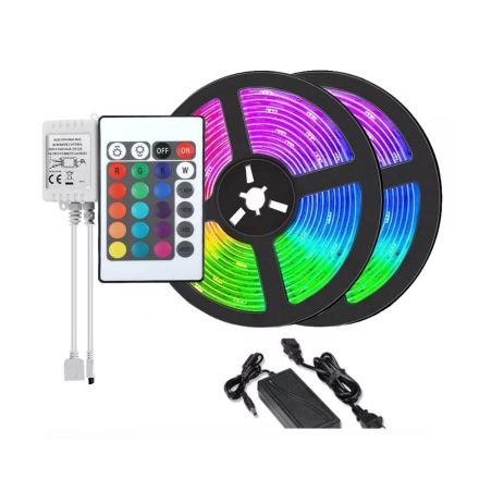 ELDLUX LED szalag szett 12V RGB színes 5m