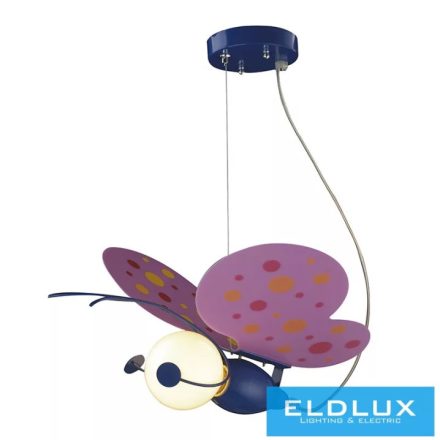 ELDLUX OLAF gyerekszoba csillár E27 Lila