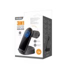 Kakusiga KSC-778 3in1 Wireless Asztali Telefontöltő fekete