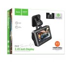 HOCO DV2 DRIVING AUTÓS ESEMÉNYRÖGZÍTŐ DASHCAM KAMERA FEKETE