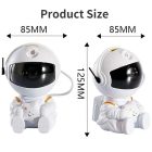 Lézer projektoros Asztronauta lámpa, ülő