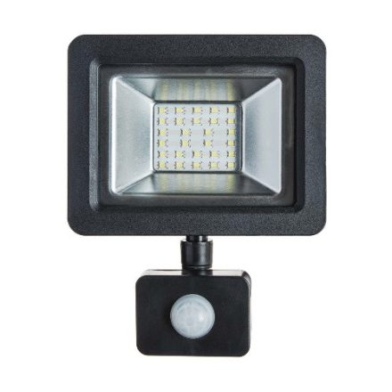 10W-OS Mozgásérzékelős LED reflektor IP66 hideg/természetes fehér