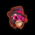 Forever Light Neon LED dekoráció gengszter majom szabályozható fényerővel