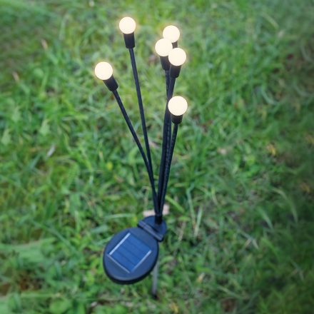 Forever Light Sunari napelemes kerti lámpa 6 darab fénygömbbel