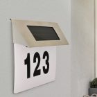 Polux Napelemes házszám megvilágító lámpa