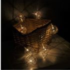 Polux LED girland fényfüzér 2,1 méter, meleg fehér