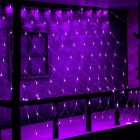 Union Knights Karácsonyi LED fényháló, adapteres, 2,1x1,3m, 105 db LED, 5 féle színben