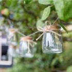 Union Knights Kerti napelemes befőttes üveg fényfüzér, egyszínű/színes kivitelekben