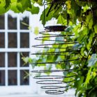 Union Knights Napelemes Méhkas kerti lampion meleg fehér fénnyel, zöld/pink/fekete