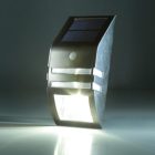 Union Knights Falra szerelhető, mozgásérzékelős, rozsdamentes acél lámpa