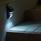 Union Knights Falra szerelhető, mozgásérzékelős, rozsdamentes acél lámpa