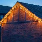 Union Knights Adapteres jégcsap fényfüzér 360 db meleg/hideg fehér LED izzóval, IP44