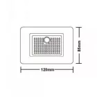 Universo süllyesztett LED lépcsővilágító lámpatest mozgásérzékelővel 1,3 W fekete